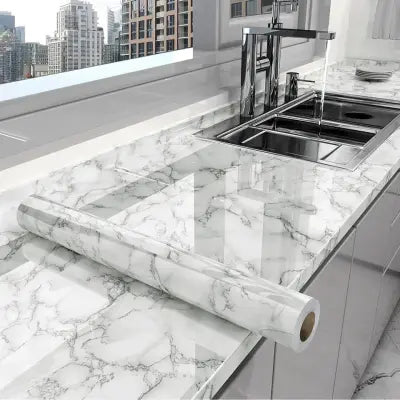 Self Adhesive Marble Sheet for Kitchen (size 60cm x 200cm)