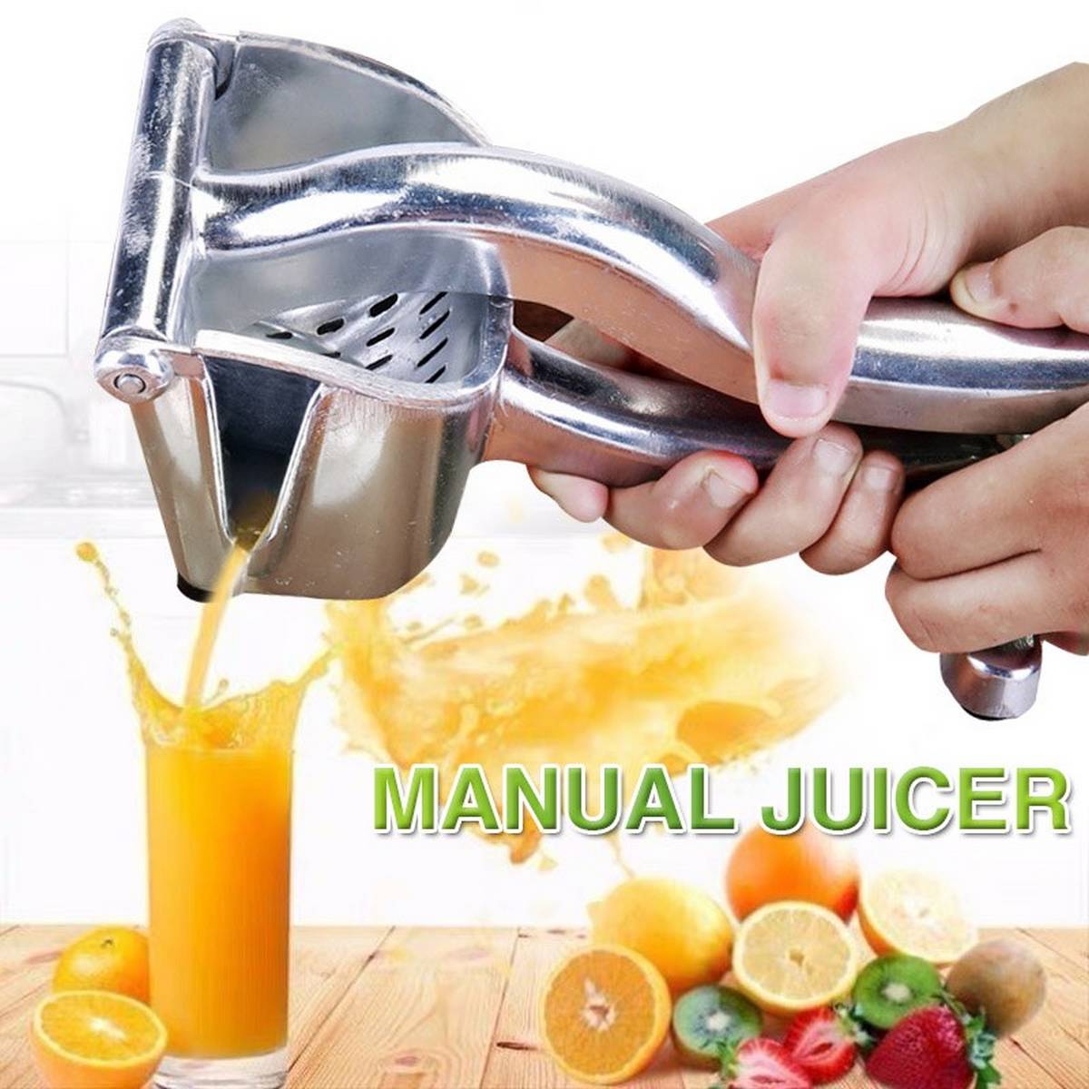 Stainless Steel Hand Squeeze Fruit Juice