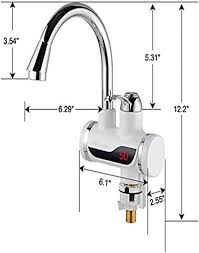 Electric Instant Water Heater Tap Shower With Hand Shower